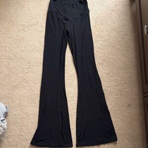 aerie Black Flared Leggings